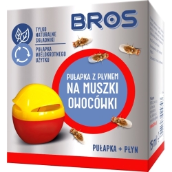 BROS pułapka z płynem na muszki owocówki