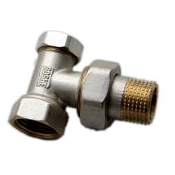 Zawór grzejnikowy odcinający kątowy 1/2" GOSHE 0200.273