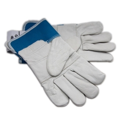 LEINE rękawice skórzane Canadian (skóra bydlęca) niebieskie 10