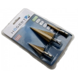Wiertła stopniowe 4-32mm zestaw 3 szt.HT6D325 Hogert