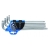 Klucze TORX długie kpl. 9szt. HT1W818 HOGERT