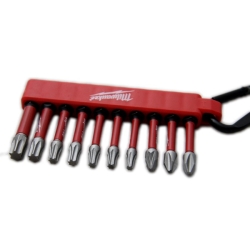 Końcówki wkrętakowe, bity Shockwave zestaw 10 sztuk Milwaukee 4932480941