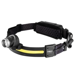 Latarka czołowa czołówka LED BELT 2.0 do 100m na usb 99-117 NEO