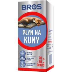 BROS płyn odstraszający zapachem na KUNY 70 + 30ml