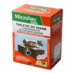 MICROBEC ULTRA tabletki do szamb 16szt. - zapach cytrynowy