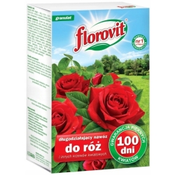 Nawóz długodziałający do róż i krzewów kwiatowych 100 dni 1 kg Florovit