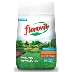 Nawóz wapno nawozowe granulat 5 kg odkwasza glebę Florovit