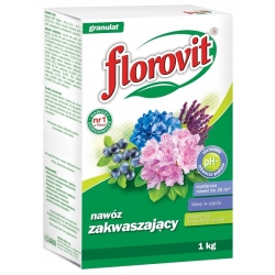 Nawóz zakwaszający podłoże do roślin kwaśnolubnych 1 kg Florovit