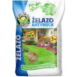 Żelazo antymech nawóz do trawnika 5kg Ogród Start