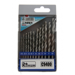 Komplet wierteł do metalu HSS 1,5-6,5mm 13 szt. C9400 Richmann