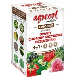 LIMOCIDE 3w1 zwalcza owady, choroby grzybowe, przędziorki 50ml Agrecol