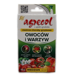 MIEDZIAN 50 WP zwalcza choroby grzybowe 10g Agrecol