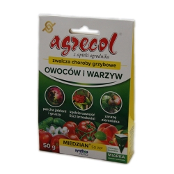 MIEDZIAN 50 WP zwalcza choroby grzybowe 50g Agrecol