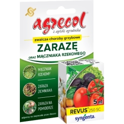 REVUS 250 SC zwalcza zarazę pomidorów 5ml Agrecol