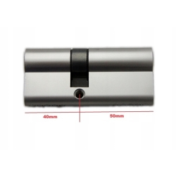 Komplet wkładek na jeden klucz 40/50 + 50G/40 nikiel GERDA H plus