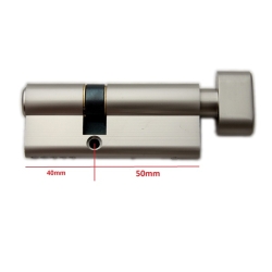 Wkładka bębenkowa 50G/40mm z gałką nikiel GERDA H plus