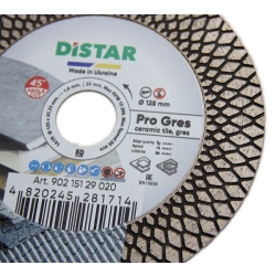 Tarcza diamentowa 125mm DISTAR PRO GRES 1A1R