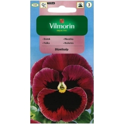 Bratek szwajcarski BLUMLISALP bordowo-czarny 0,5g nasiona - VILMORIN