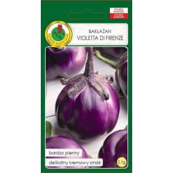Bakłażan Oberżyna VIOLETTA DI FIRENZE 0,5g nasiona PNOS