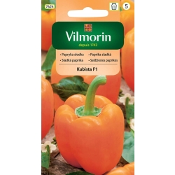 Papryka słodka Kubista pomarańczowa 0,2g nasiona - VILMORIN