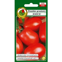 Pomidor gruntowy karłowy Kmicic na przetwory 1g nasiona PNOS