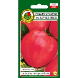 Pomidor gruntowy wysoki Oxheart Bawole serce 0,2g nasiona PNOS