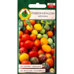 Pomidor koktajlowy mieszana odmian 0,9g nasiona PNOS