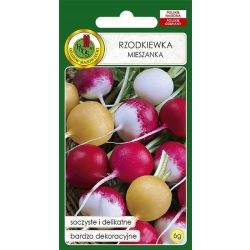 Rzodkiewka mieszanka odmian 6g nasiona - PNOS