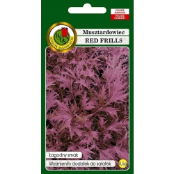 Musztardowiec Red Frills Gorczyca Sarepska 0,5 g nasiona PNOS