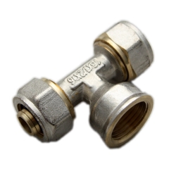 Trójnik ALUPEX 16x1/2"x16mm skręcane HYDROLAND